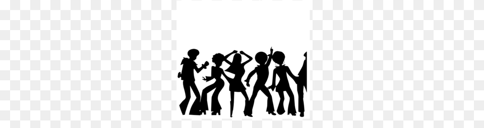 Disco Shadow Clip Art, Adult, Stencil, Silhouette, Person Free Png Download
