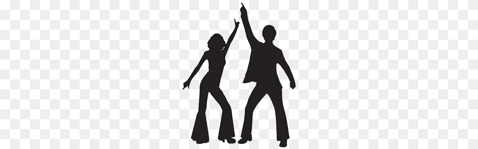 Disco Silhouette Cutouts Disco Party Just For Kids, Adult, Dancing, Female, Leisure Activities Free Png Download