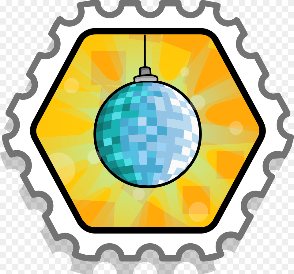 Disco Throwdown Stamp Club Penguin Rewritten Wiki Fandom Old Fire Ninja Club Penguin, Sphere, Ammunition, Grenade, Weapon Free Png