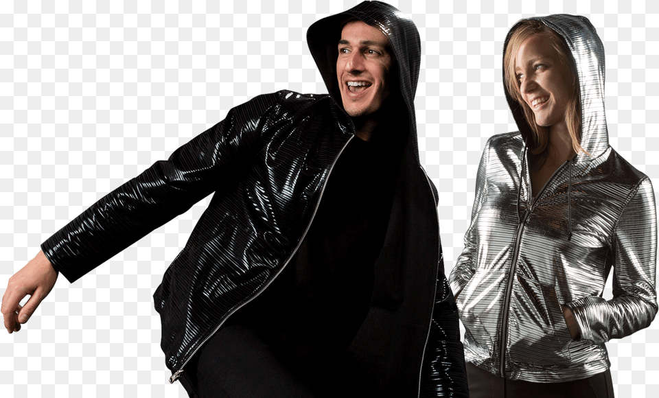 Discolab Betabrand Disco Hoodie, Adult, Clothing, Coat, Female Png Image