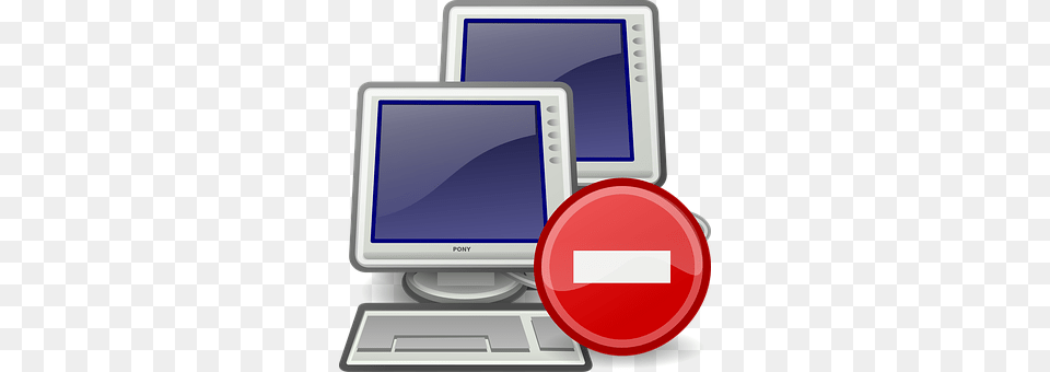 Disconnected Computer, Electronics, Pc, Screen Free Png Download