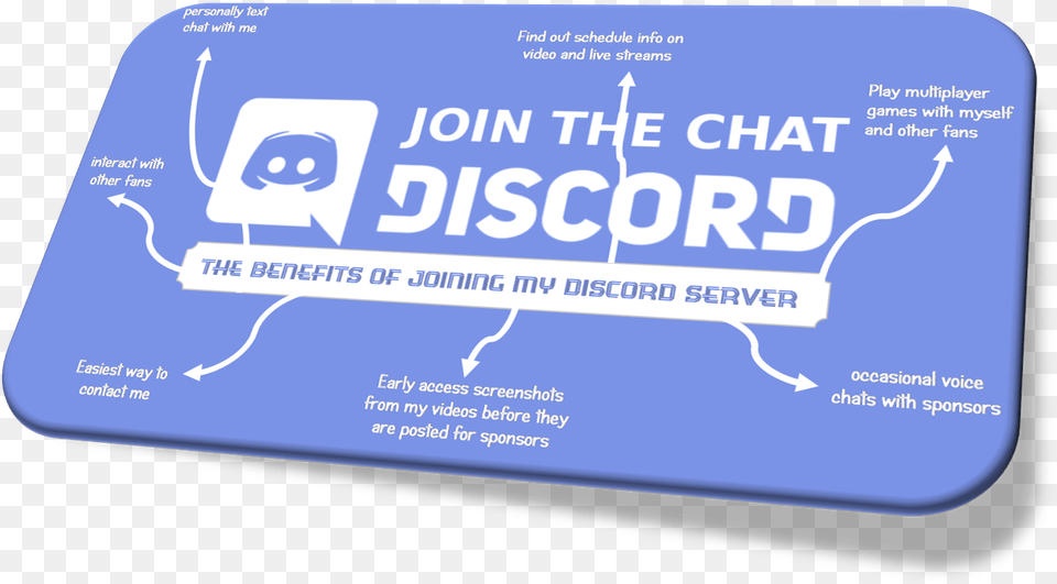 Discord 3d Discord, Text, Business Card, Paper Free Png