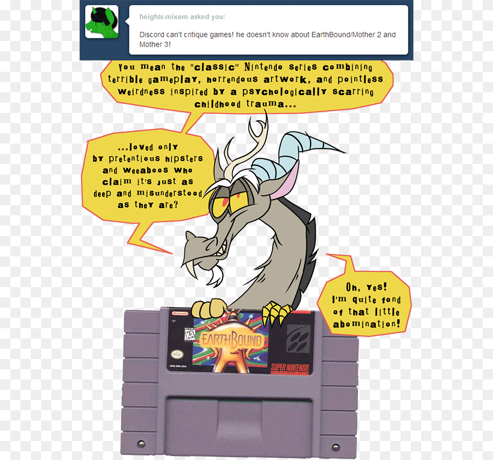 Discord About Earthbound, Book, Comics, Publication, Person Free Transparent Png