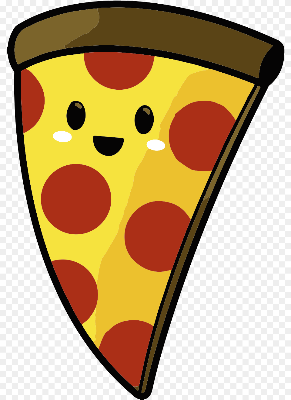 Discord Bot Pizza With A Face Clipart, Person Free Png Download