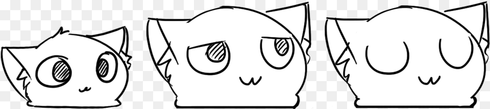 Discord Cat Slime Emojis Cartoon, Stencil, Face, Head, Person Png