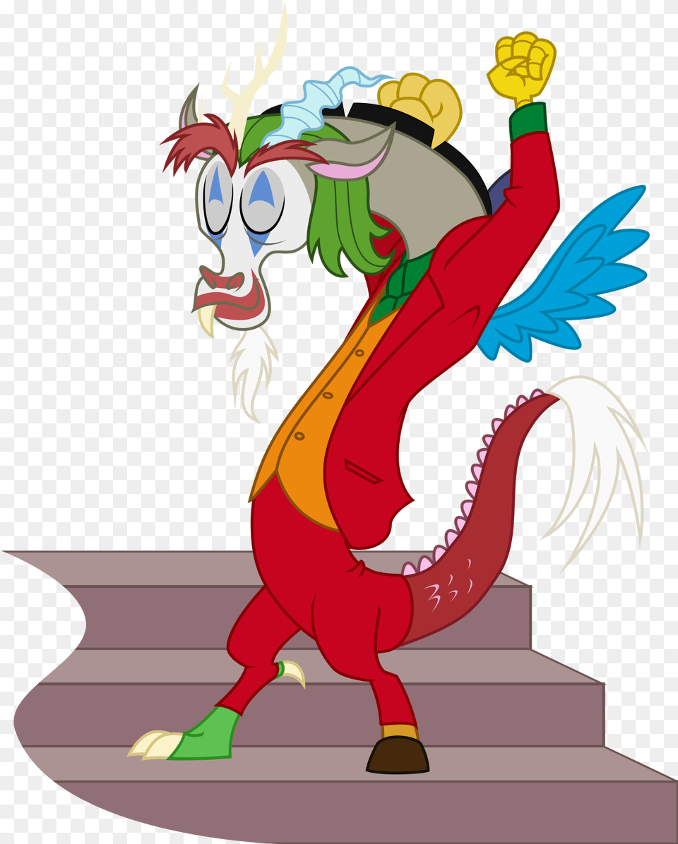 Discord Draconequus Arthur Fleck Discord Joker, Cartoon, Baby, Person Free Png