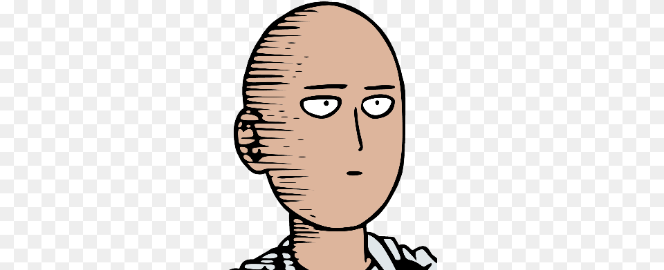 Discord Emojis List Street One Punch Man Stickers, Face, Head, Person, Photography Free Png