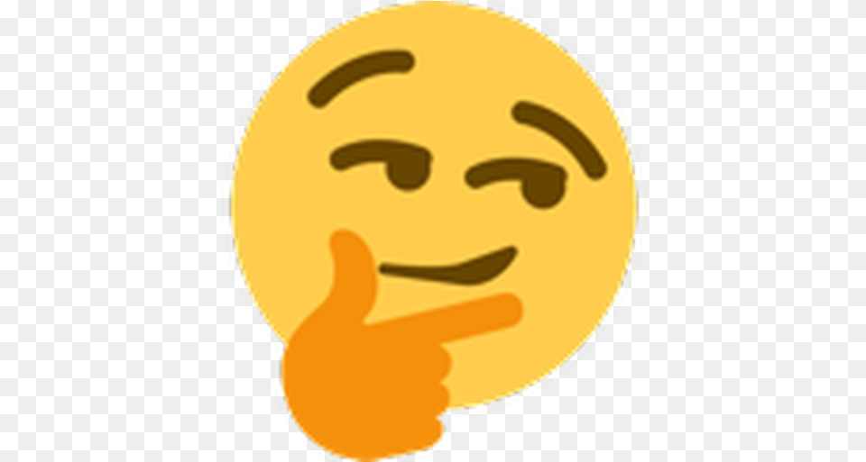 Discord Emojis Transparent Thinking Emoji, Body Part, Finger, Hand, Person Free Png
