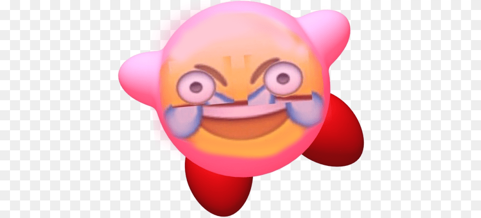 Discord Emote Open Eye Crying Laughing Emoji Know Your Meme Open Eyed Laughing Crying Emoji, Toy, Balloon Png Image