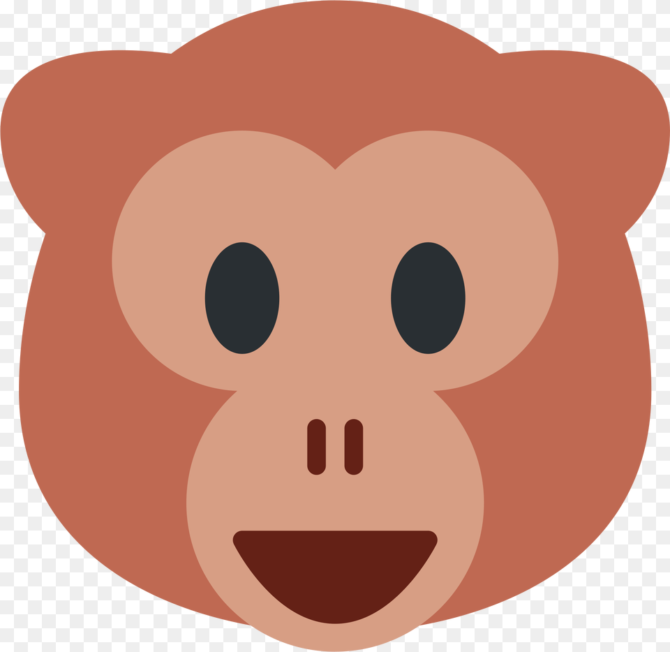 Discord Monkey Face Emoji Monkey Face Emoji Discord, Snout, Astronomy, Moon, Nature Free Png