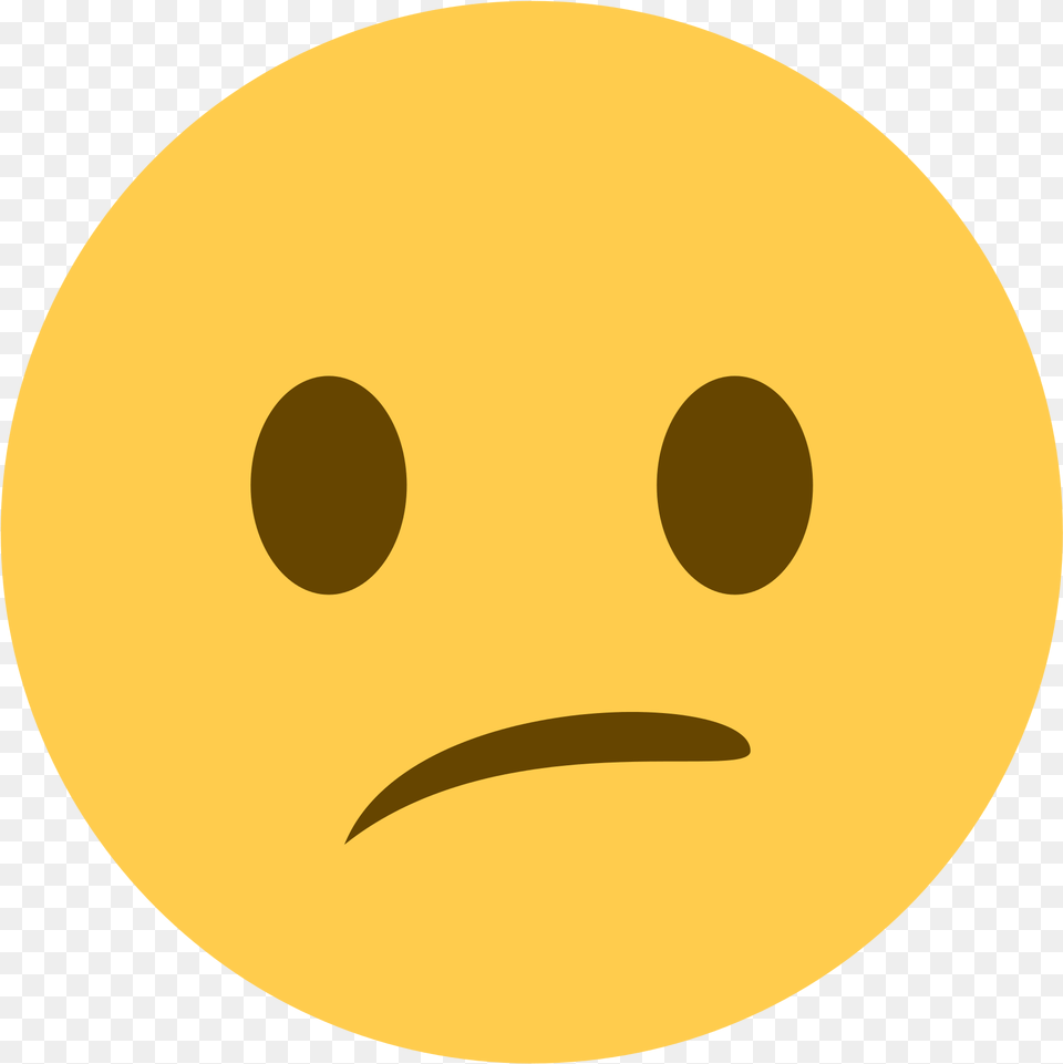 Discord Neutral Face Emoji Clipart Confused Emoji, Astronomy, Moon, Nature, Night Free Transparent Png