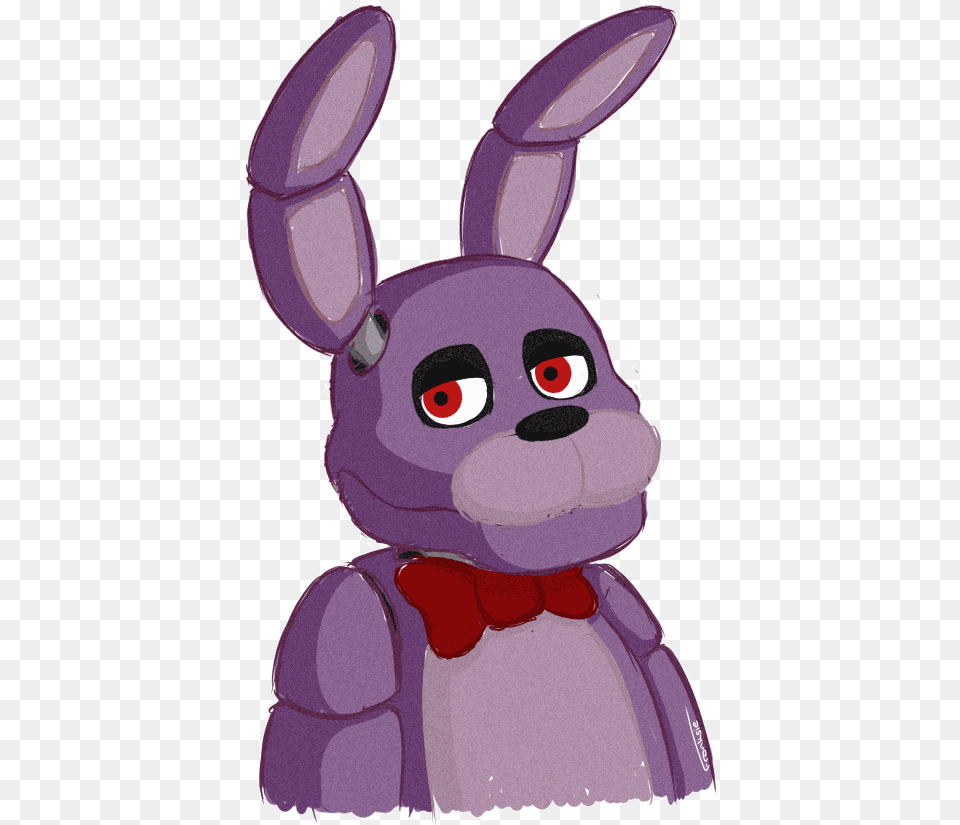 Discord Nitro Animated Gif Avatars All Tested And Cropped Fnaf Bonnie Fan Art, Animal, Mammal, Rabbit, Purple Png Image