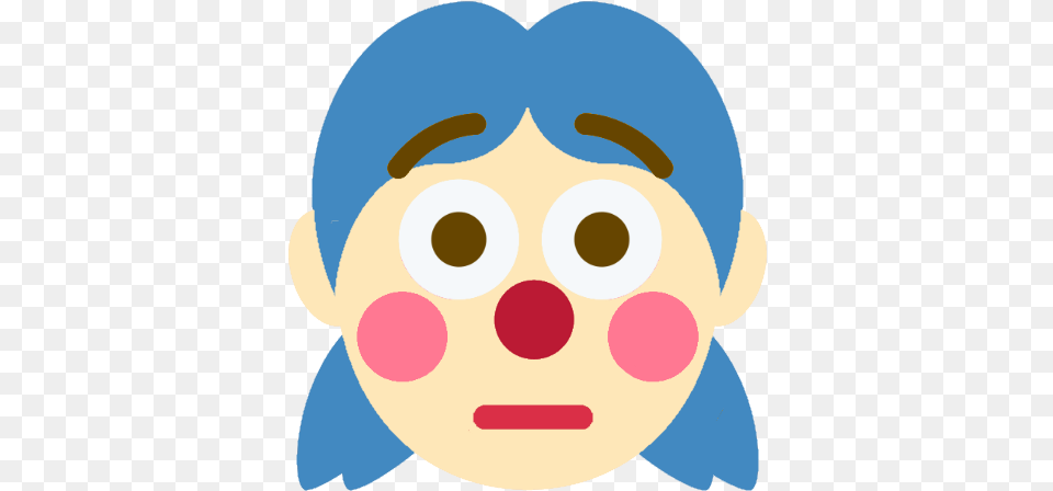 Discord Pleading Emoji Transparent Clown, Baby, Cap, Clothing, Hat Free Png Download