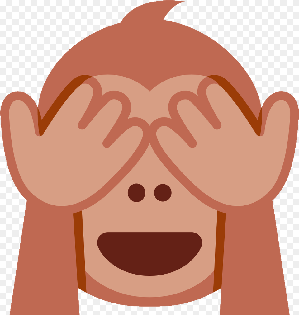 Discord See No Evil Emoji, Head, Person, Face, Body Part Png Image