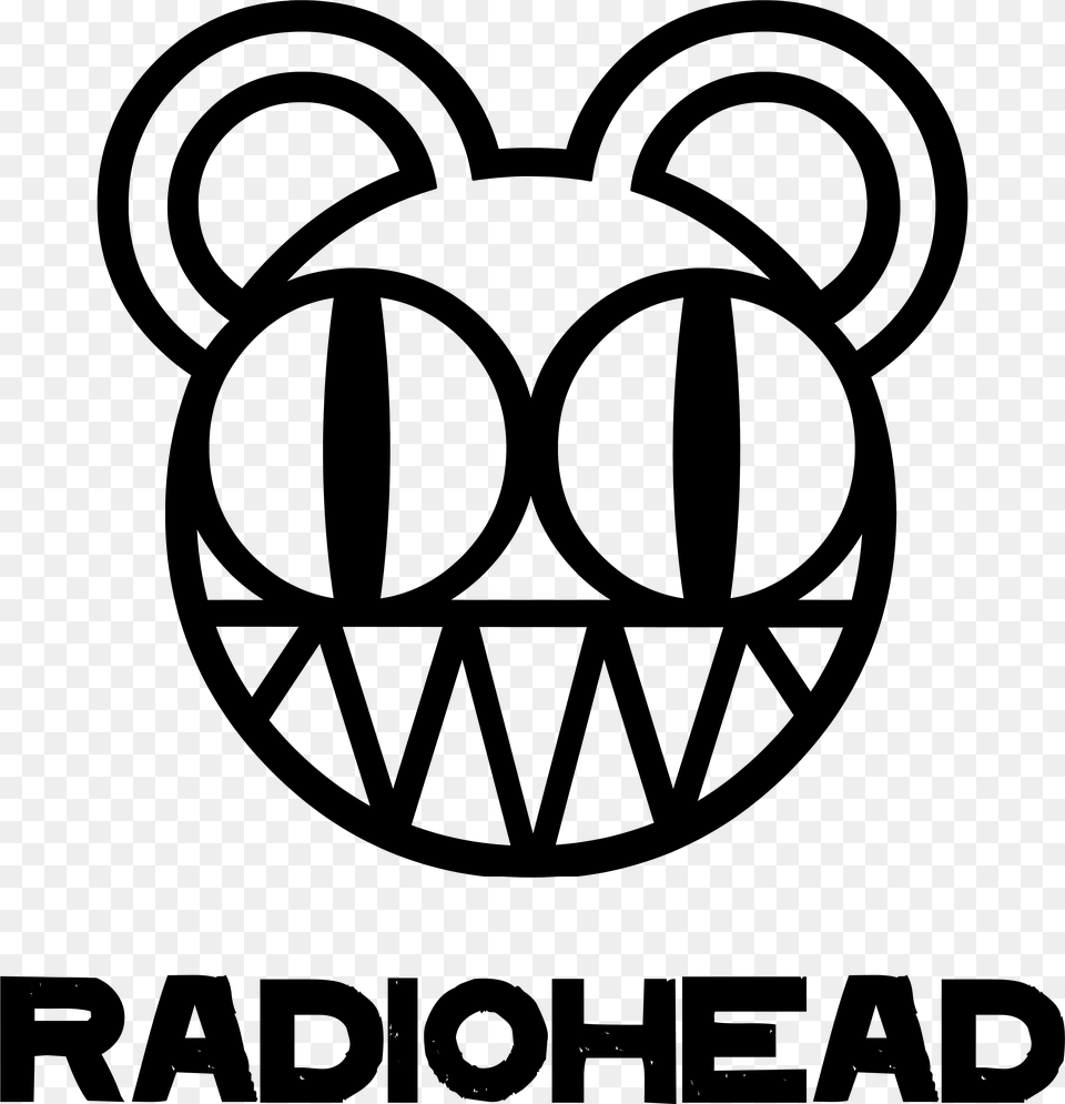 Discos Clasicos Radiohead Ok Computer Taringa Radiohead Logo, Blackboard Png