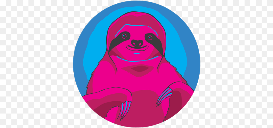 Discosloth Logo Illustration, Photography, Baby, Person, Art Free Png