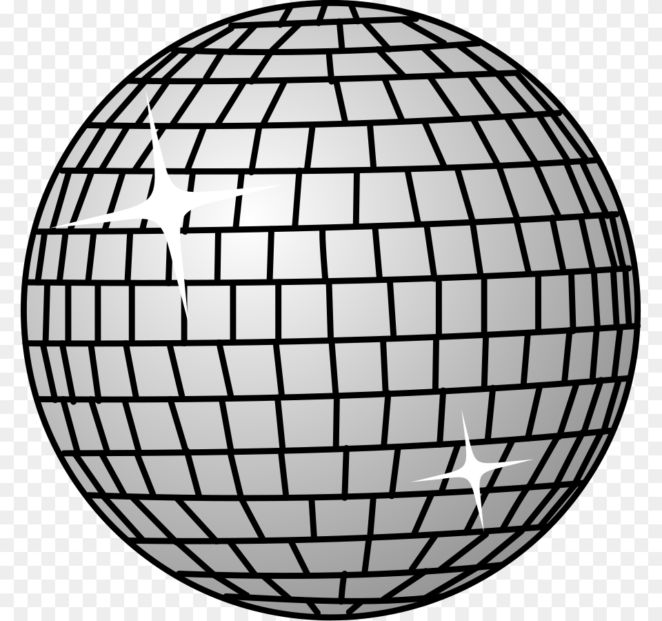 Discoteca Bola Espelho Reflexo Brilhante Vidro Disco Ball Clipart, Sphere, Astronomy, Moon, Nature Png Image