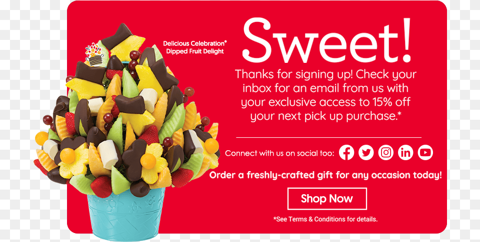 Discount Edible Arrangements Albany Ga, Advertisement, Poster, Food, Lunch Png Image