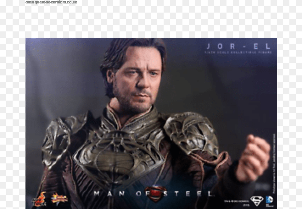 Discount Hot Toys Superman Hot Toys Man Of Steel Jor El 16th Scale Collectible, Clothing, Coat, Jacket, Adult Free Png