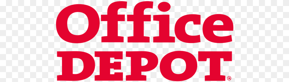 Discount Office Depot Program Logo Office Depot, Light, Text, Dynamite, Weapon Png