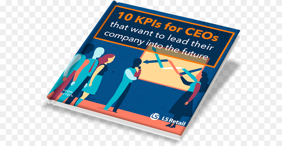 Discover 10 Retail Kpis To Keep You Ahead Of The Competition Book Cover, Advertisement, Publication, Poster, Adult Png Image