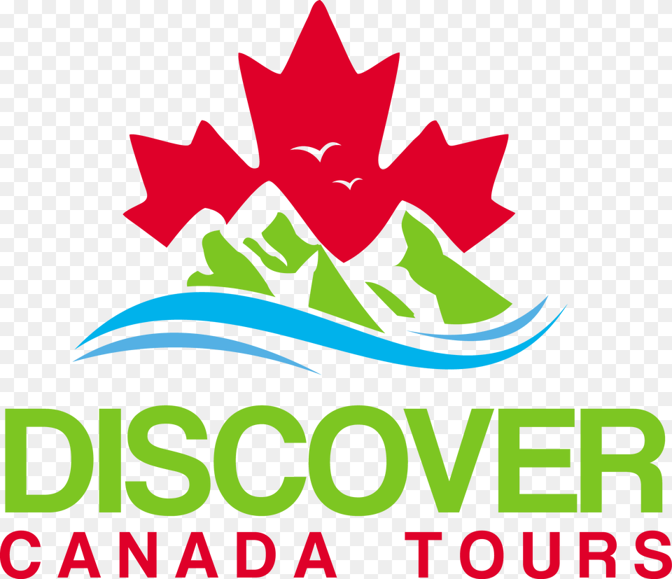 Discover Canada Tours Logo Discover Canada Tours, Advertisement, Leaf, Plant, Poster Free Png