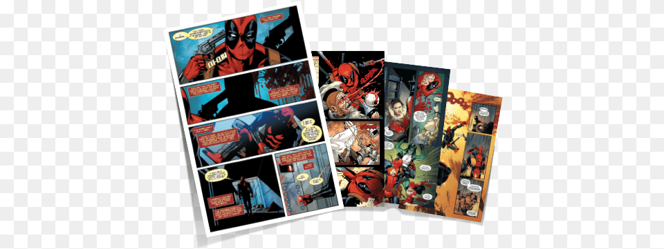 Discover Deadpool39s Most Famous Comic Stories Comics Comics, Book, Publication, Adult, Person Free Png Download