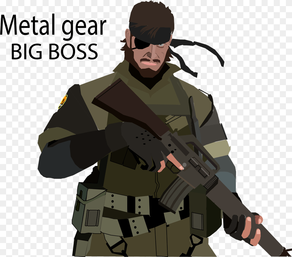 Discover Ideas About Metal Gear Big Boss, Weapon, Rifle, Firearm, Gun Free Transparent Png