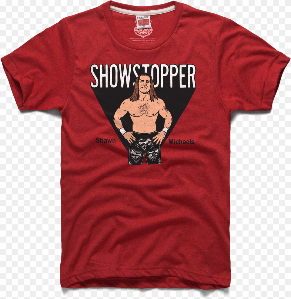 Discover Ideas About Shawn Michaels Teoria Geral Da, Clothing, T-shirt, Shirt, Adult Free Png