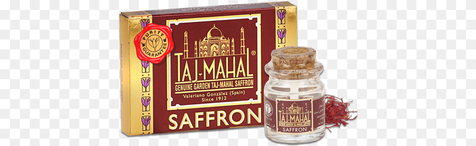 Discover It Taj Mahal Saffron Spanish Saffron 1 Grams 1pack Of, Bottle, Food, Ketchup, Ink Bottle Free Png Download