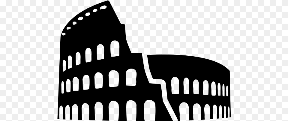 Discover Rome During Your Photoshoot Colosseum Clipart, Gray Free Transparent Png