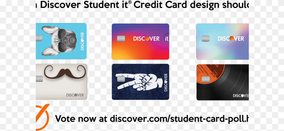 Discover Student Credit Cards Discover Card Designs Frenchie, Text, Credit Card Png Image