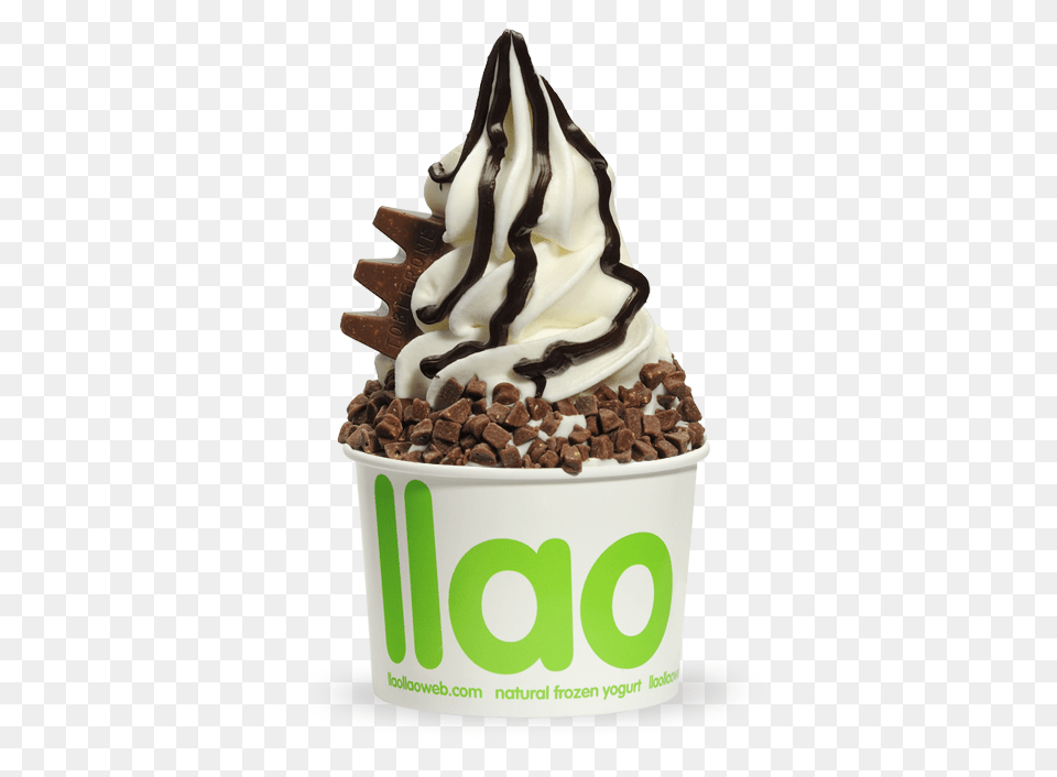 Discover The Best Frozen Yogurt Llaollao, Cream, Dessert, Food, Frozen Yogurt Free Png Download