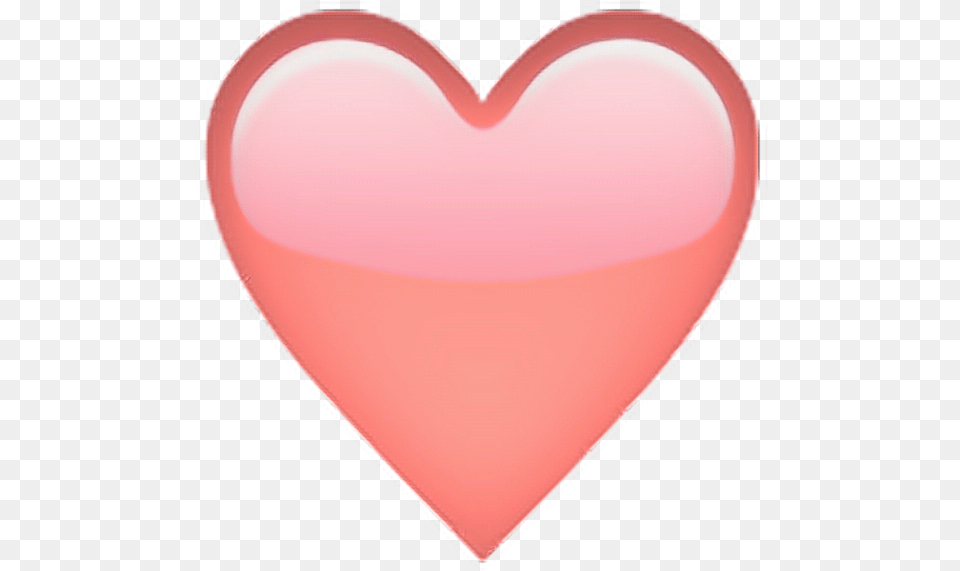 Discover The Coolest Peach Heart Emoji Heart, Balloon, Plate Free Transparent Png