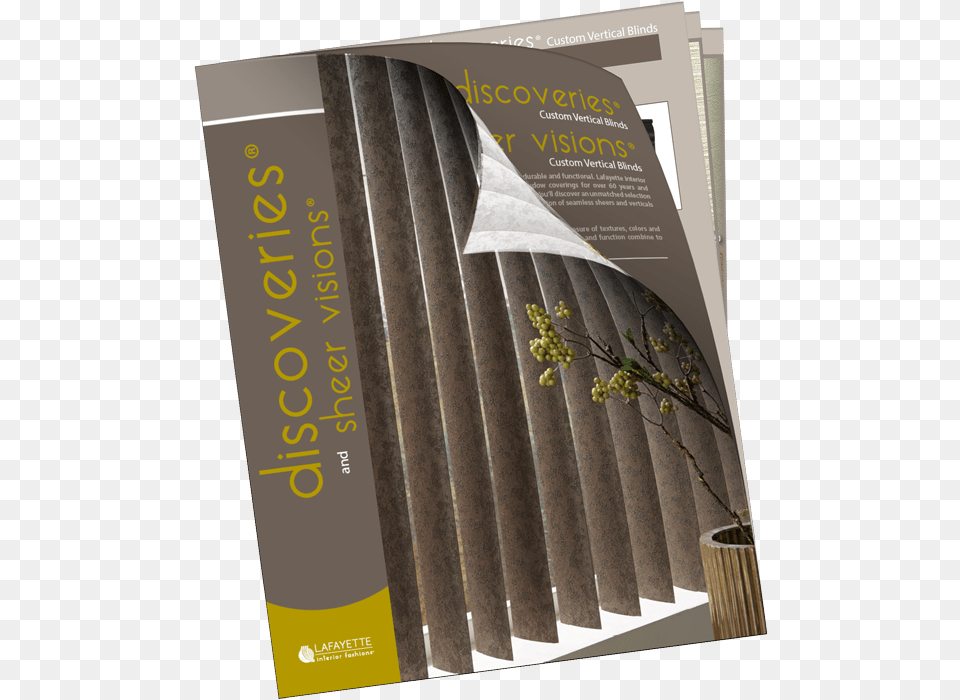 Discoveries Vertical Blinds Book Cover, Advertisement, Poster Free Png