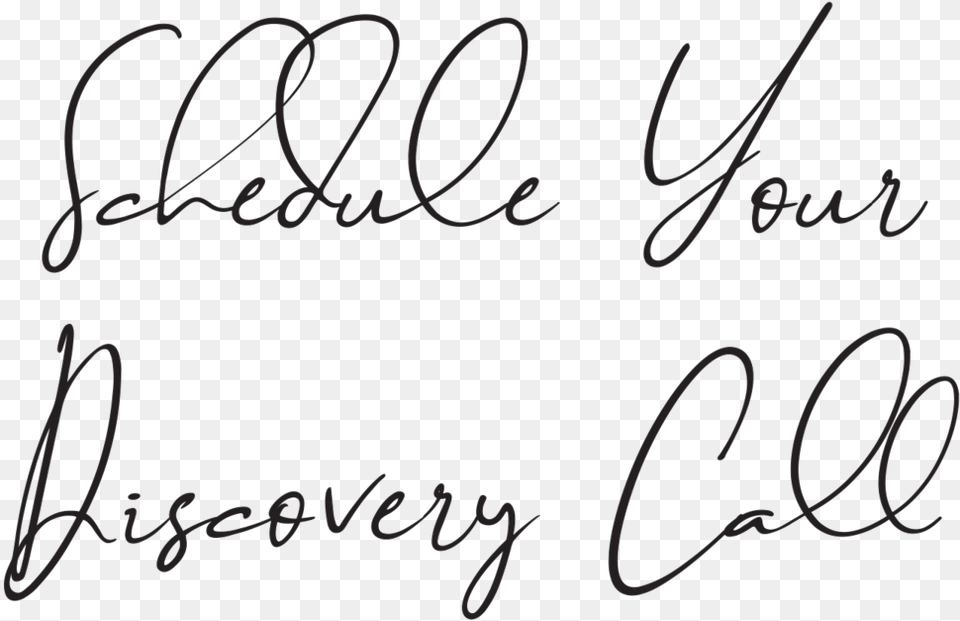 Discovery Call Calligraphy, Handwriting, Text Free Transparent Png