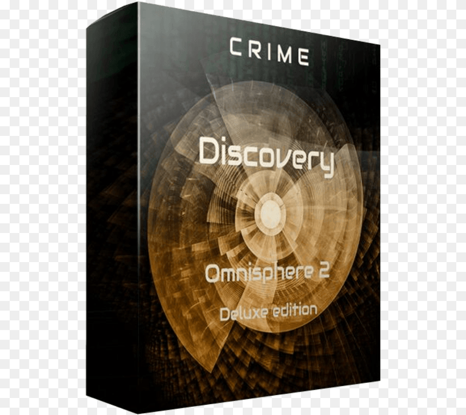 Discovery Crime Deluxe Triple Spiral Audio Discovery Horror Deluxe, Advertisement, Disk, Dvd, Poster Png