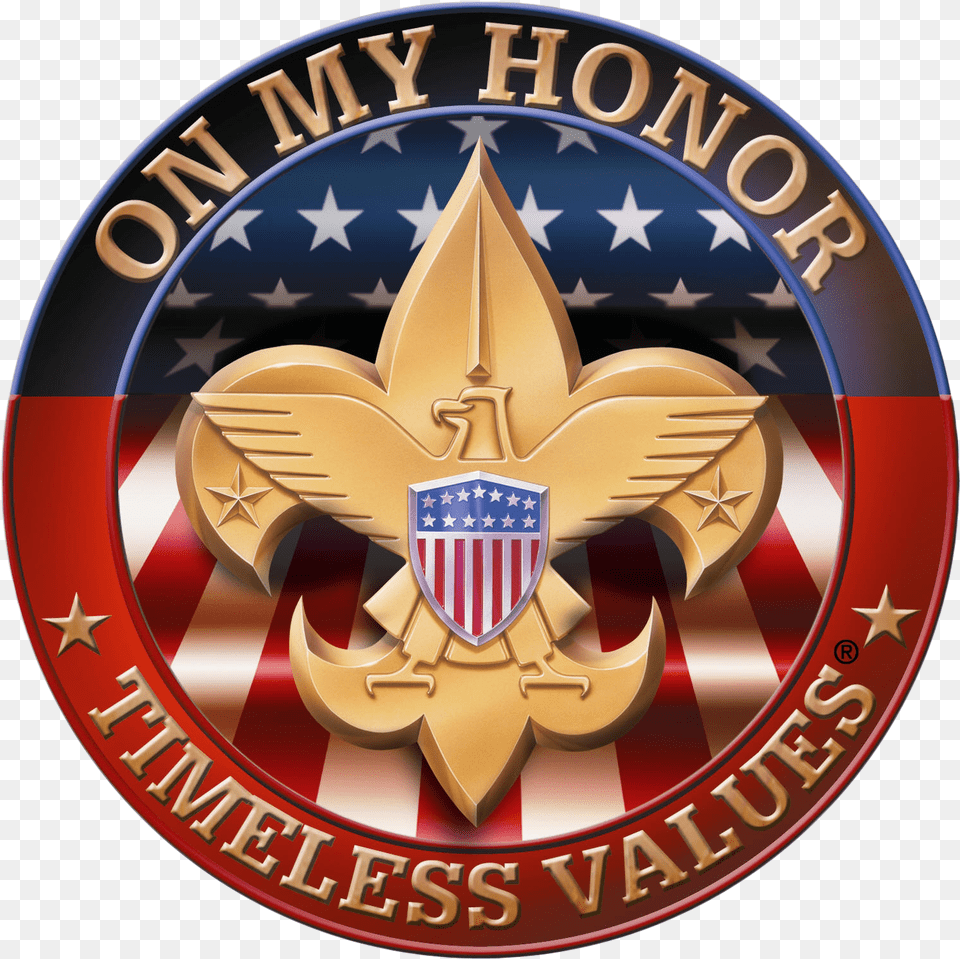 Discoverydistrict Boy Scouts On My Honor, Badge, Emblem, Logo, Symbol Free Transparent Png