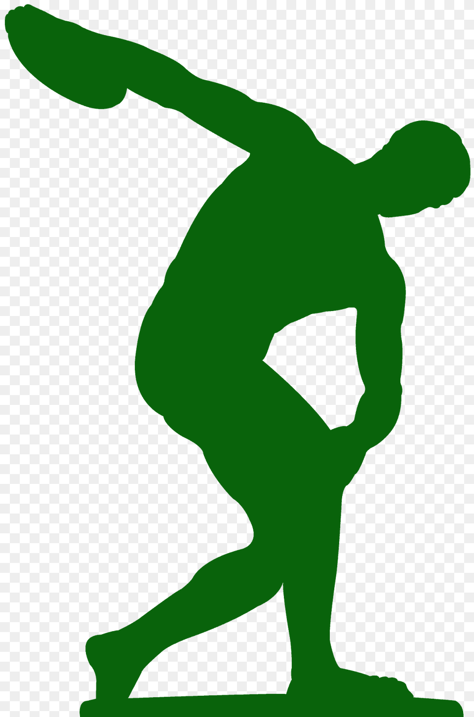 Discus Throw Silhouette, Person Free Transparent Png