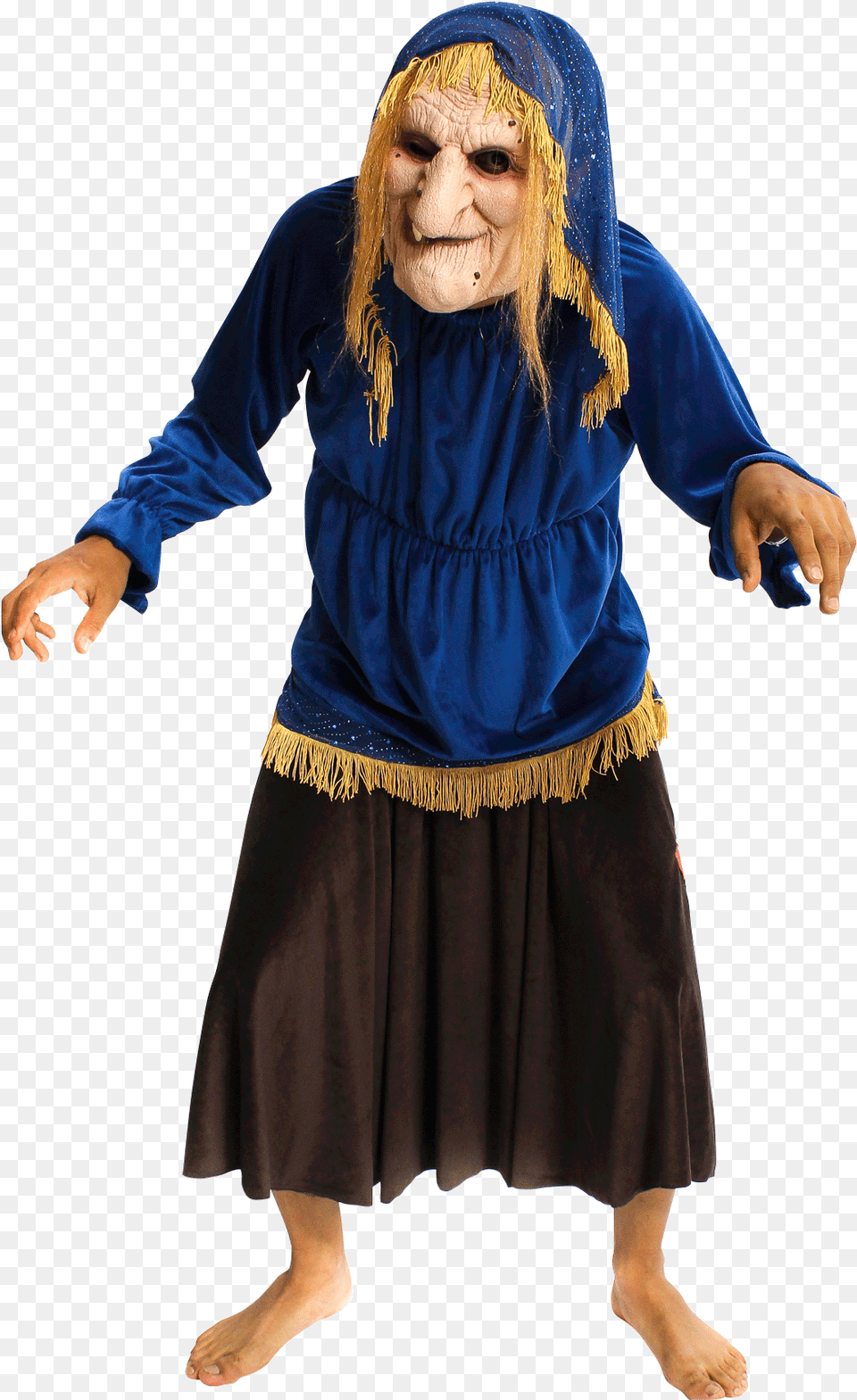 Disfraz De Bruja Fea, Person, Clothing, Costume, Adult Free Transparent Png