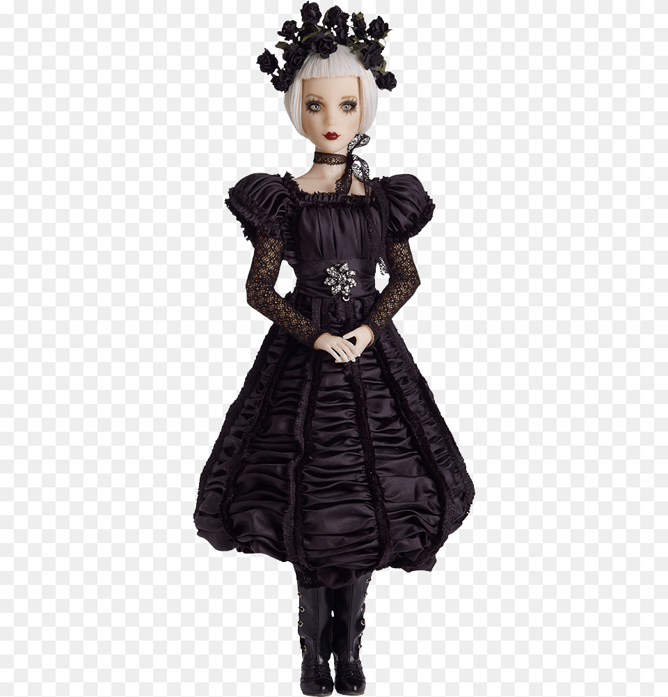 Disfraz De Catrina Para Mujer, Clothing, Formal Wear, Dress, Toy Free Png