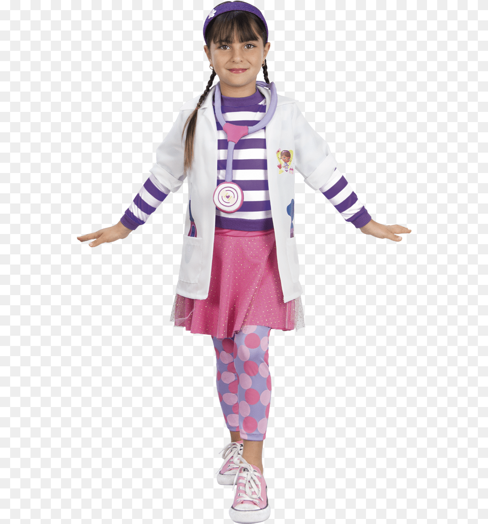 Disfraz Doctora Juguetes Costume, Sleeve, Clothing, Coat, Person Free Png