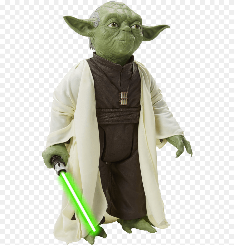 Disfraz Yoda Giant Star Wars Toys, Clothing, Coat, Alien, Mammal Free Png Download