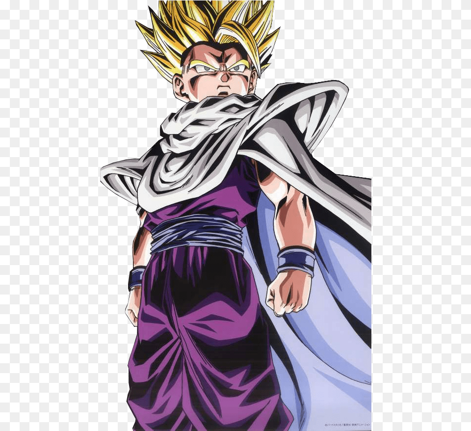 Disfruta De Los 20 Renders Del Anime Dragon Ball Amp 4k Gohan, Publication, Book, Comics, Adult Png