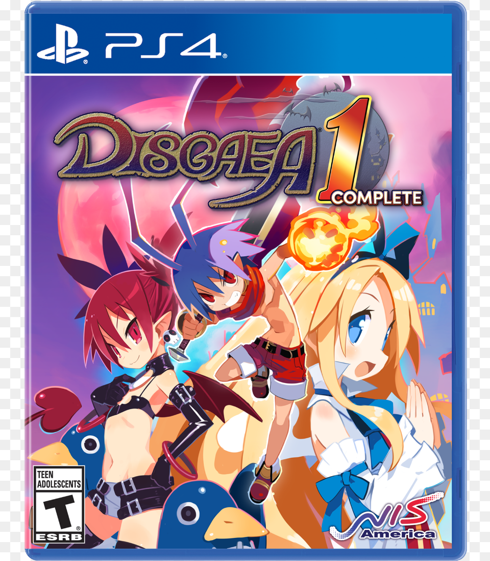 Disgaea 1 Complete, Publication, Book, Comics, Adult Free Transparent Png