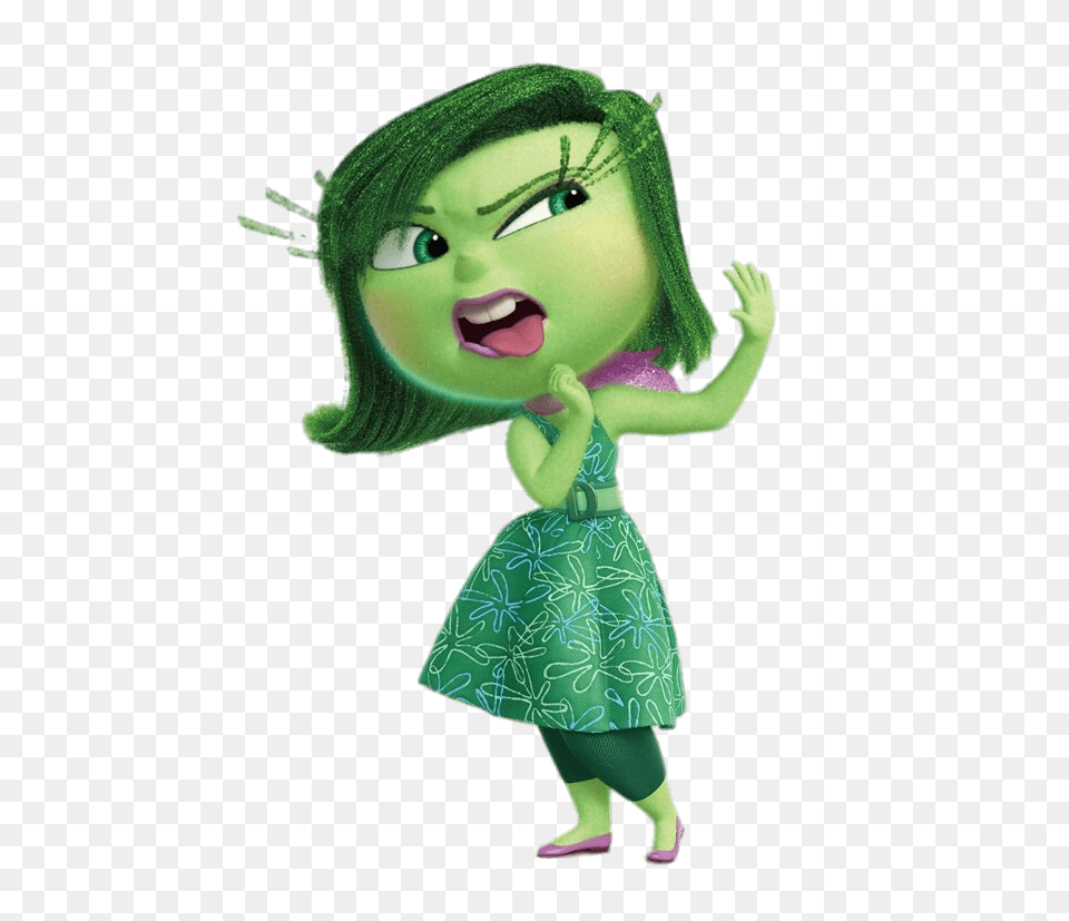 Disgust Disgusted, Green, Elf, Cartoon, Person Free Png