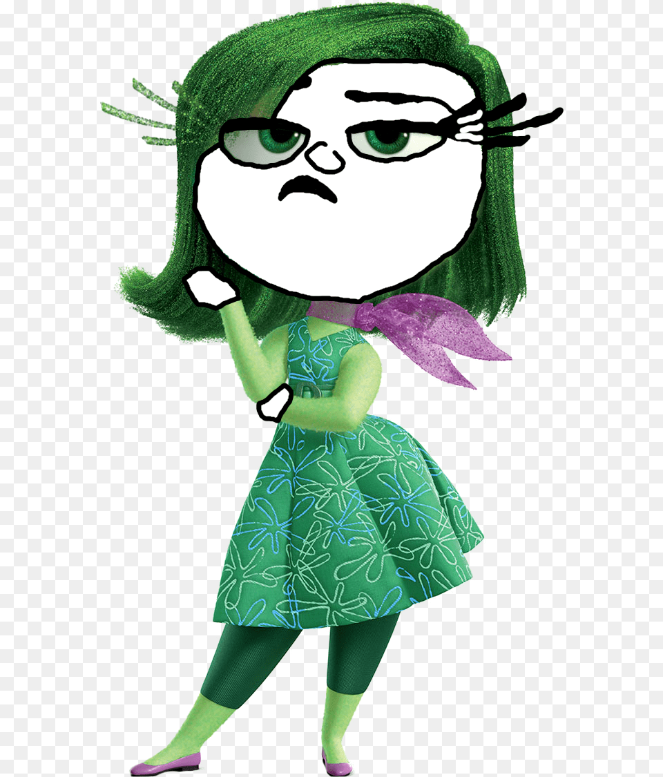 Disgust Inside Out Clipart Disgust Inside Out Clipart, Elf, Green, Child, Female Free Transparent Png