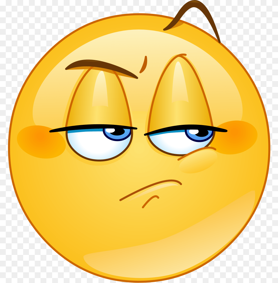 Disgusted Emoji 267 Decal Sarcastic Emoji, Vegetable, Pumpkin, Food, Produce Png Image