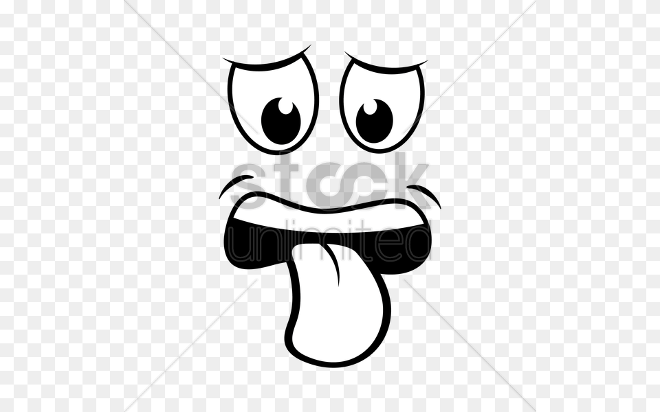 Disgusted Expression Vector Image, Emblem, Symbol, Stencil Png