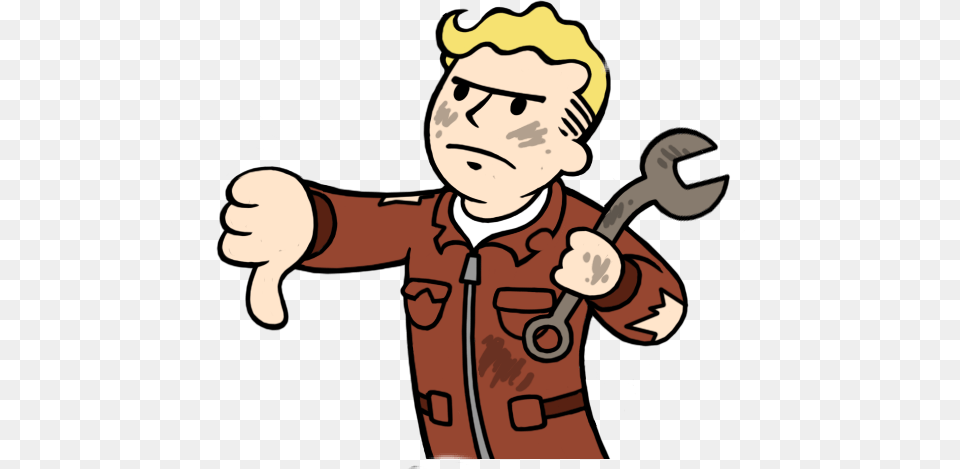 Disgusting Fallout Vault Boy Dislike Angry, Baby, Person, Clothing, Coat Png Image